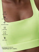Brassière Padma 2.0 - Citron Vert Vif/Tapioca Doux - Femme
