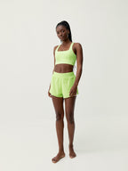 Brassière Padma 2.0 - Citron Vert Vif/Tapioca Doux - Femme