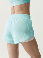 Shorts Padma 2.0 - Vågblå/Kritvit - Dam