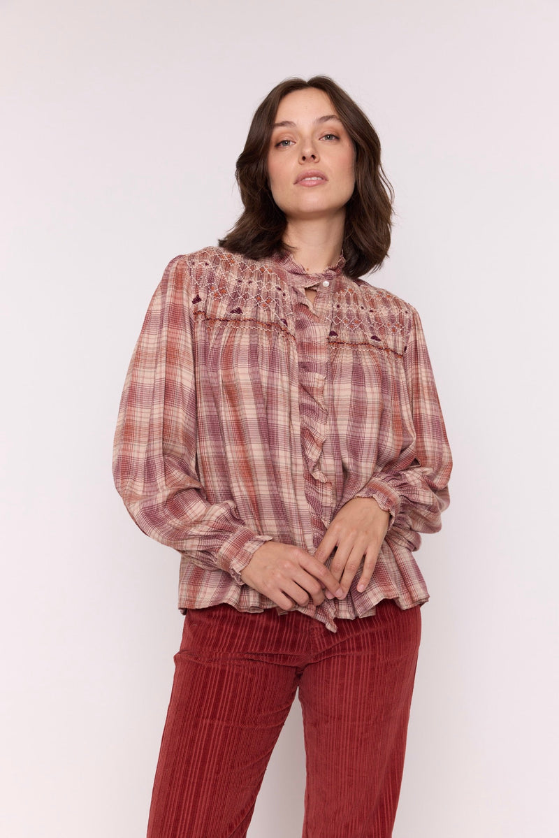 Pagoda Shirt - Purple