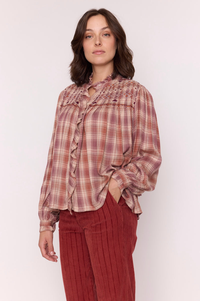 Pagoda Shirt - Purple