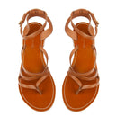 Couleur Pourpre - Sandalias Pahlavas - Camel
