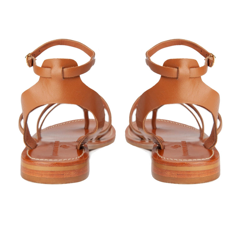Couleur Pourpre - Pahlavas sandals - Camel