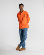 Painters Pop Over Shirt - Faded Red Bedford