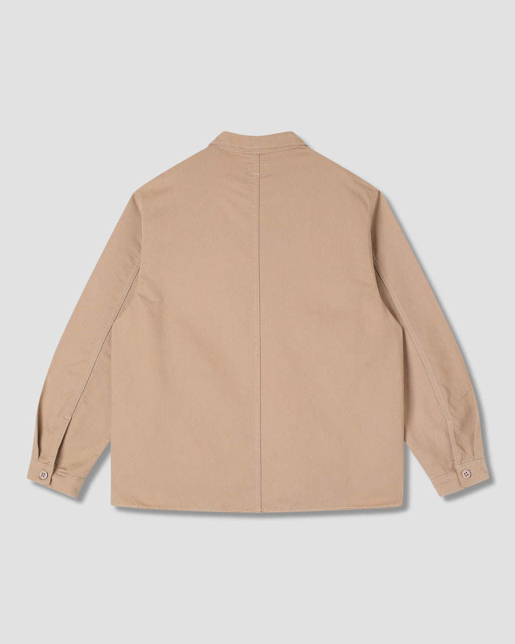Painters Pop Over Shirt - Khaki Bedford
