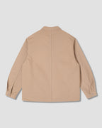 Painters Pop Over Shirt - Khaki Bedford