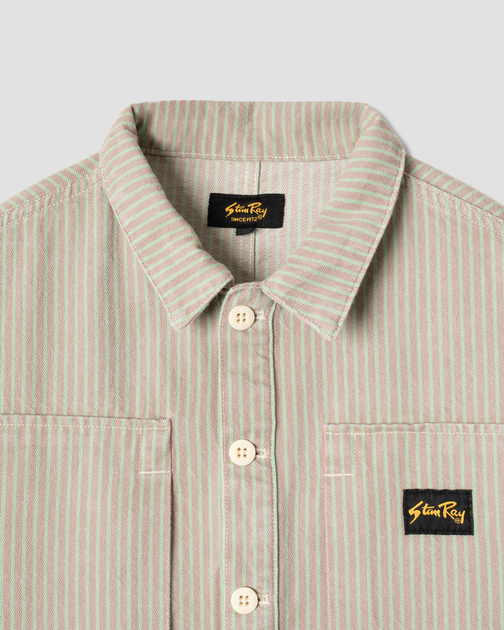 Painters Pop Over Shirt - Quiet Green Hickory