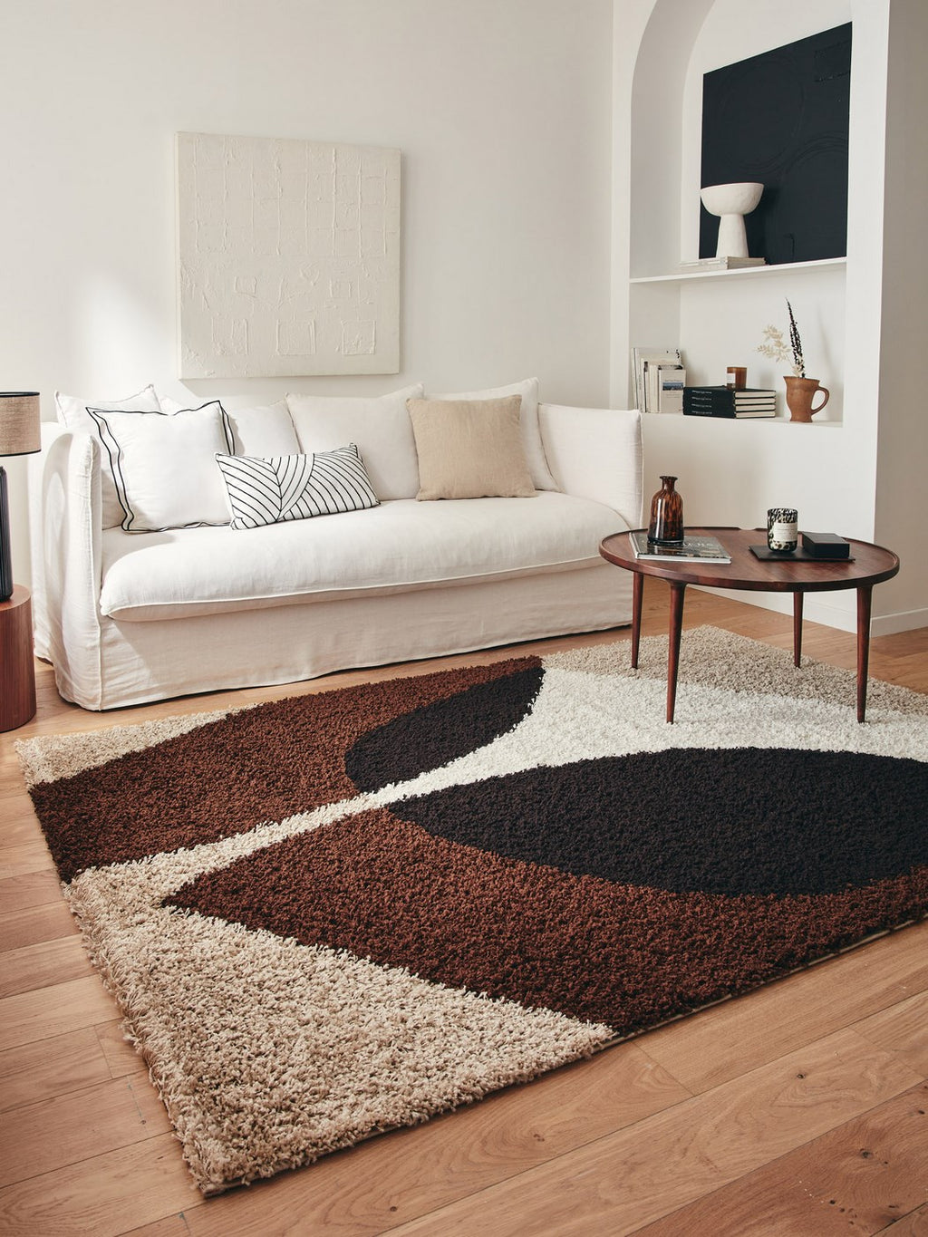 Palerme - Tapis D'Intérieur - Polypropylène - Marron