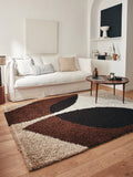 Palerme - Tapis D'Intérieur - Polypropylène - Marron