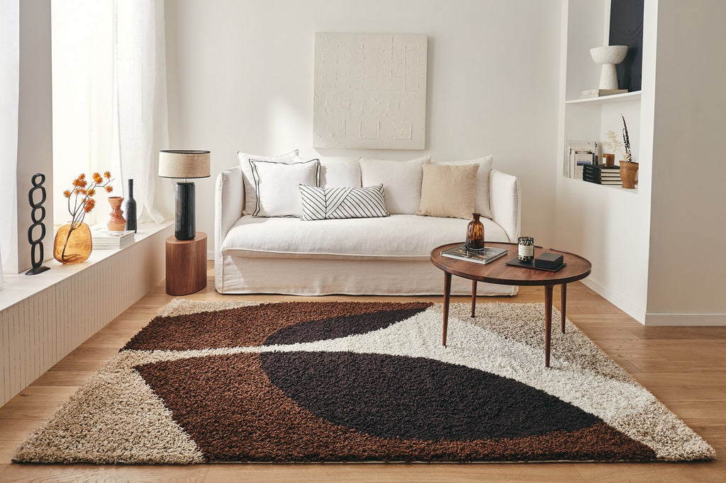 Palerme - Tapis D'Intérieur - Polypropylène - Marron