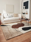 Palerme - Tapis D'Intérieur - Polypropylène - Marron