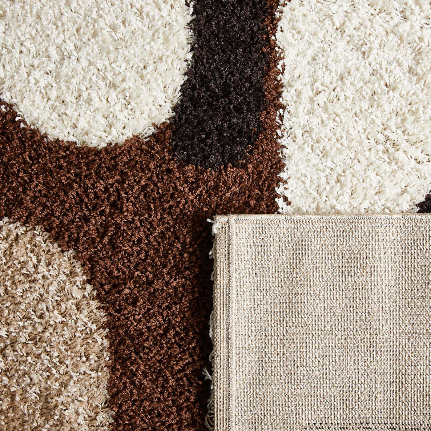 Palerme - Tapis D'Intérieur - Polypropylène - Marron