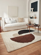 Palerme - Tapis D'Intérieur - Polypropylène - Marron
