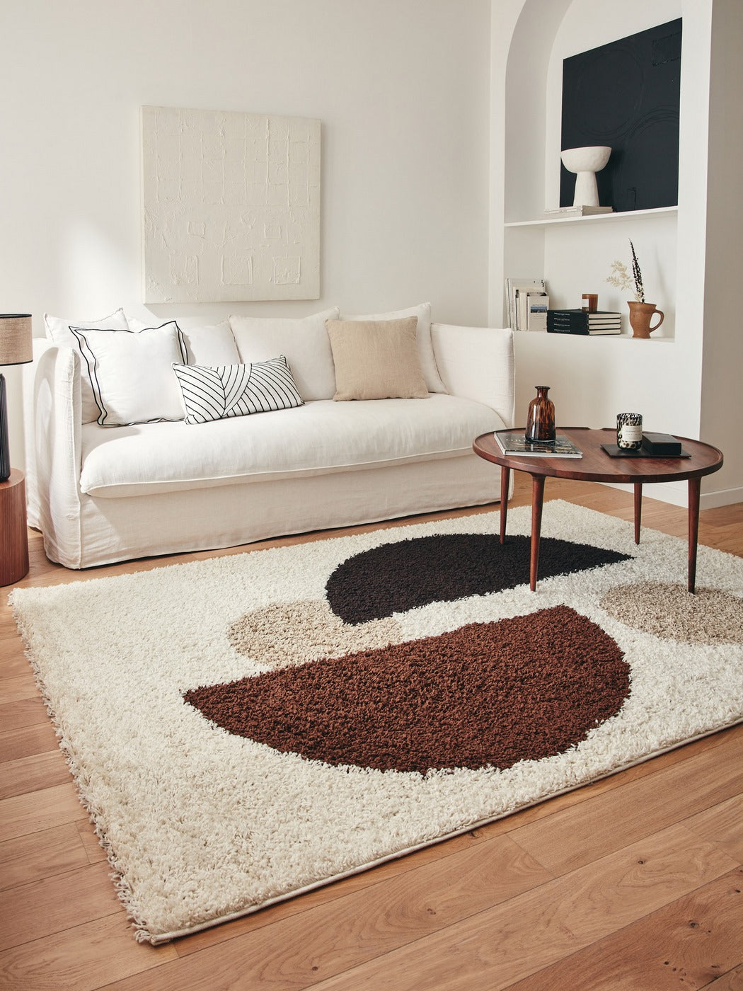 Palerme - Tapis D'Intérieur - Polypropylène - Marron