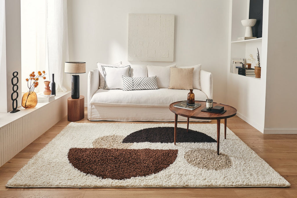Palerme - Tapis D'Intérieur - Polypropylène - Marron