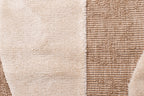Soft abstract jute look rug: PAL9489BLA PALMA