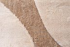 Soft abstract jute look rug: PAL9489BLA PALMA