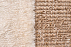 Soft abstract jute look rug: PAL9489BLA PALMA