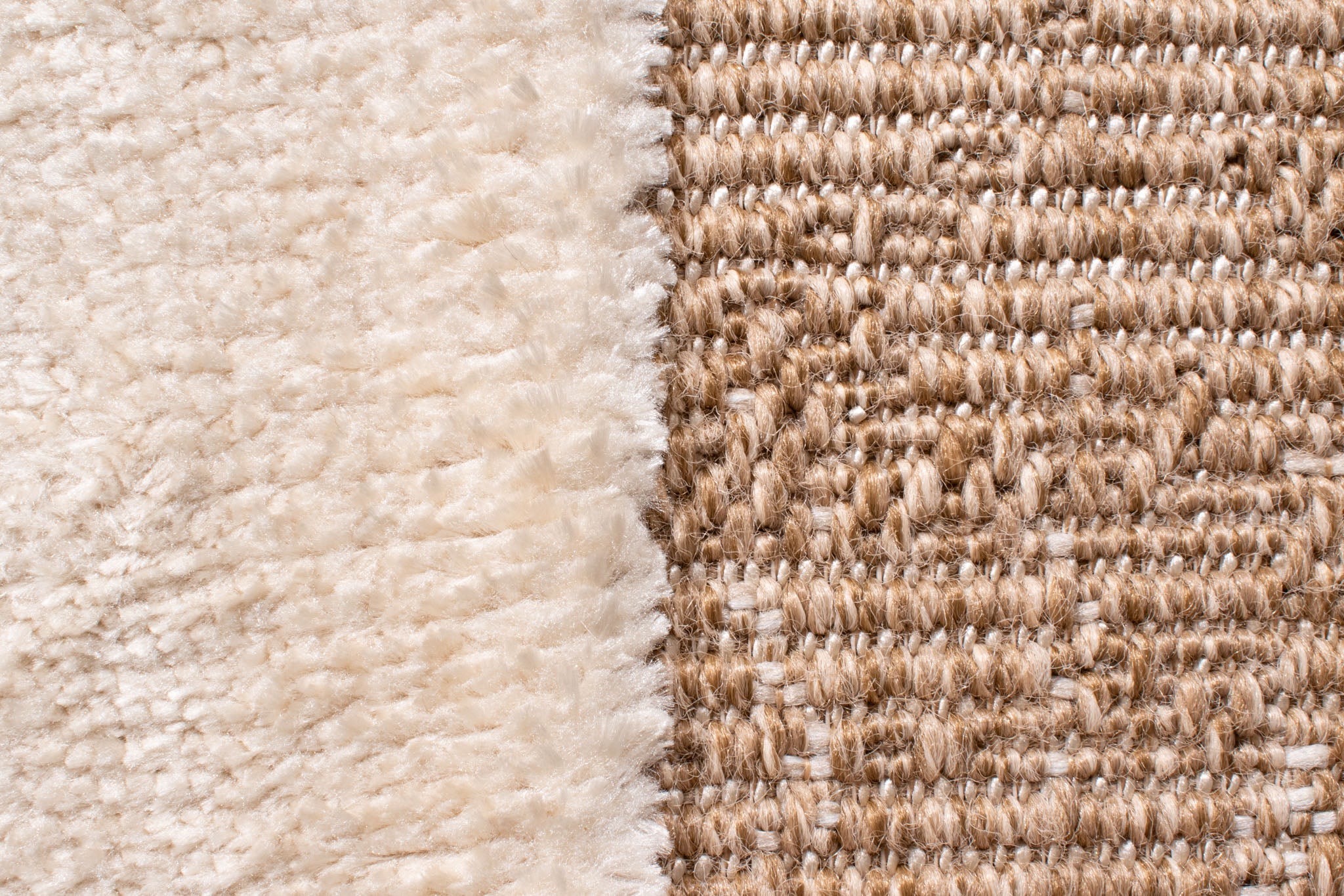 Soft abstract jute look rug: PAL9489BLA PALMA