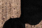 Alfombra natural con relieve negro: PAL9489NOI PALMA