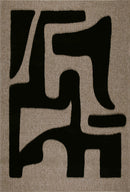 Tapis Palma 9491 - Motif Graphique - Noir - Intérieur