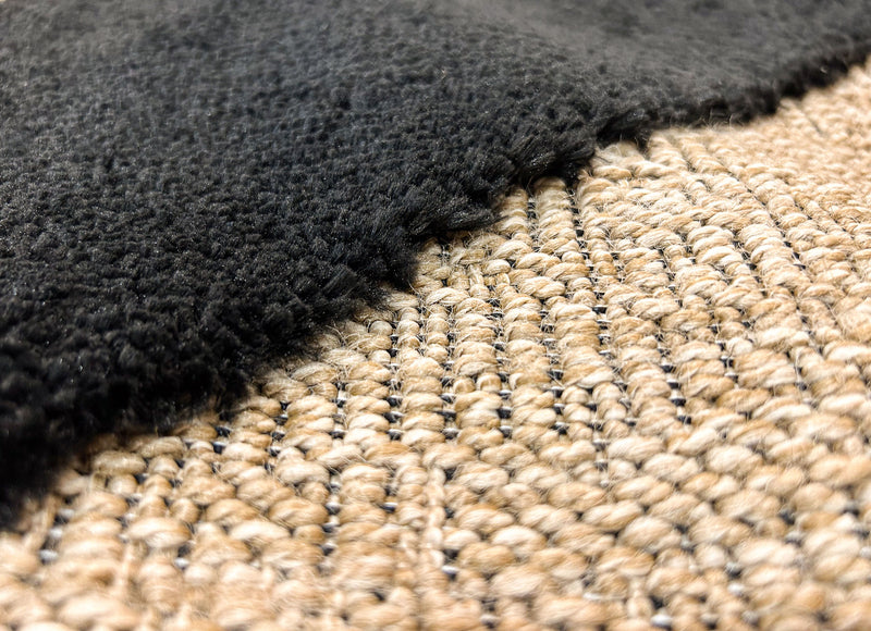 Tapis Palma 9491 - Motif Graphique - Noir - Intérieur