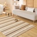 Tapis Palma 9492 - Motif Graphique - Blanc - Intérieur