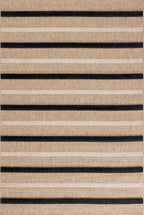 Tapis aspect jute - Palma - Motif bordure damier (Copie) PALMA