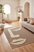 Tapis Palma 9493 blanc : PAL9493BLA PALMA