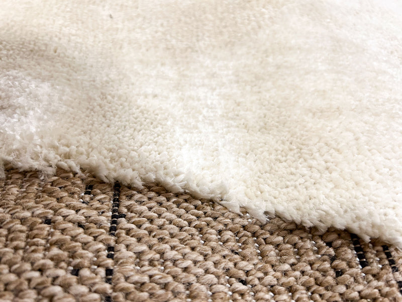 Tapis Palma 9493 - Motif Graphique - Blanc - Intérieur