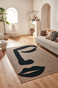 Tapis Palma 9493 noir : PAL9493NOI PALMA
