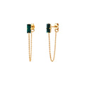Pendientes Modelo Grande Palace Emerald