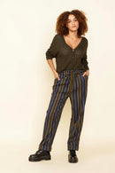 Paleo Stripe Pants