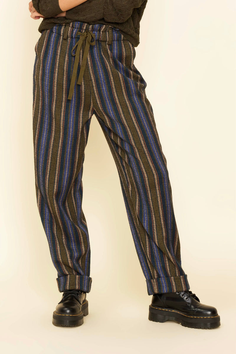 Paleo Stripe Pants