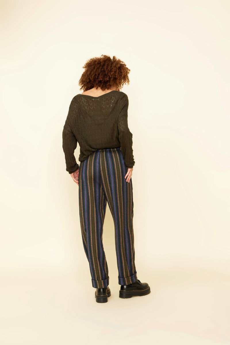 Paleo Stripe Pants