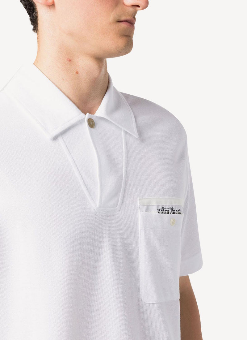 Palm Angels - Polo - White - Homme