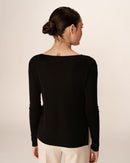Pullover With Ties Black Palmer