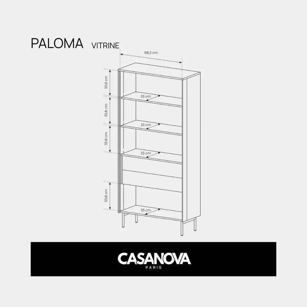 Paloma - Vitrina - Vitrina/Cómoda