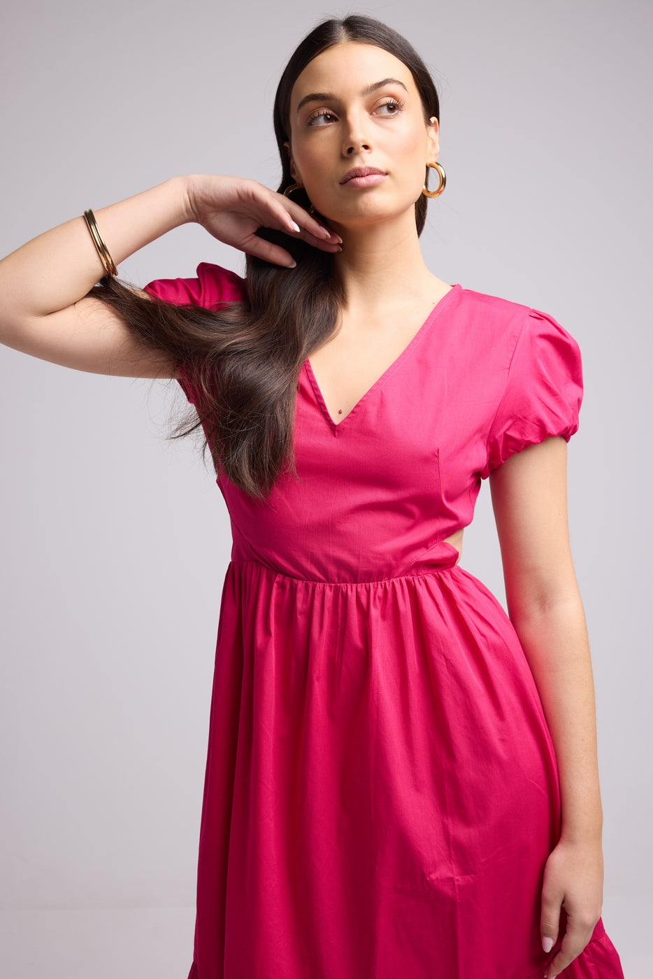 Vestido Largo - Paloma - Rosa