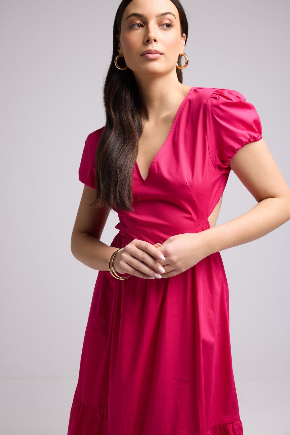 Vestido Largo - Paloma - Rosa