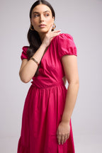 Vestido Largo - Paloma - Rosa