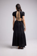 Vestido Largo - Paloma - Negro