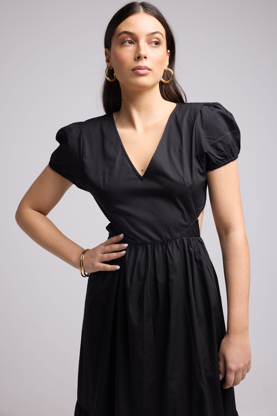 Vestido Largo - Paloma - Negro