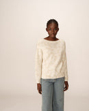 Jersey oversized estampado Paloma Beige