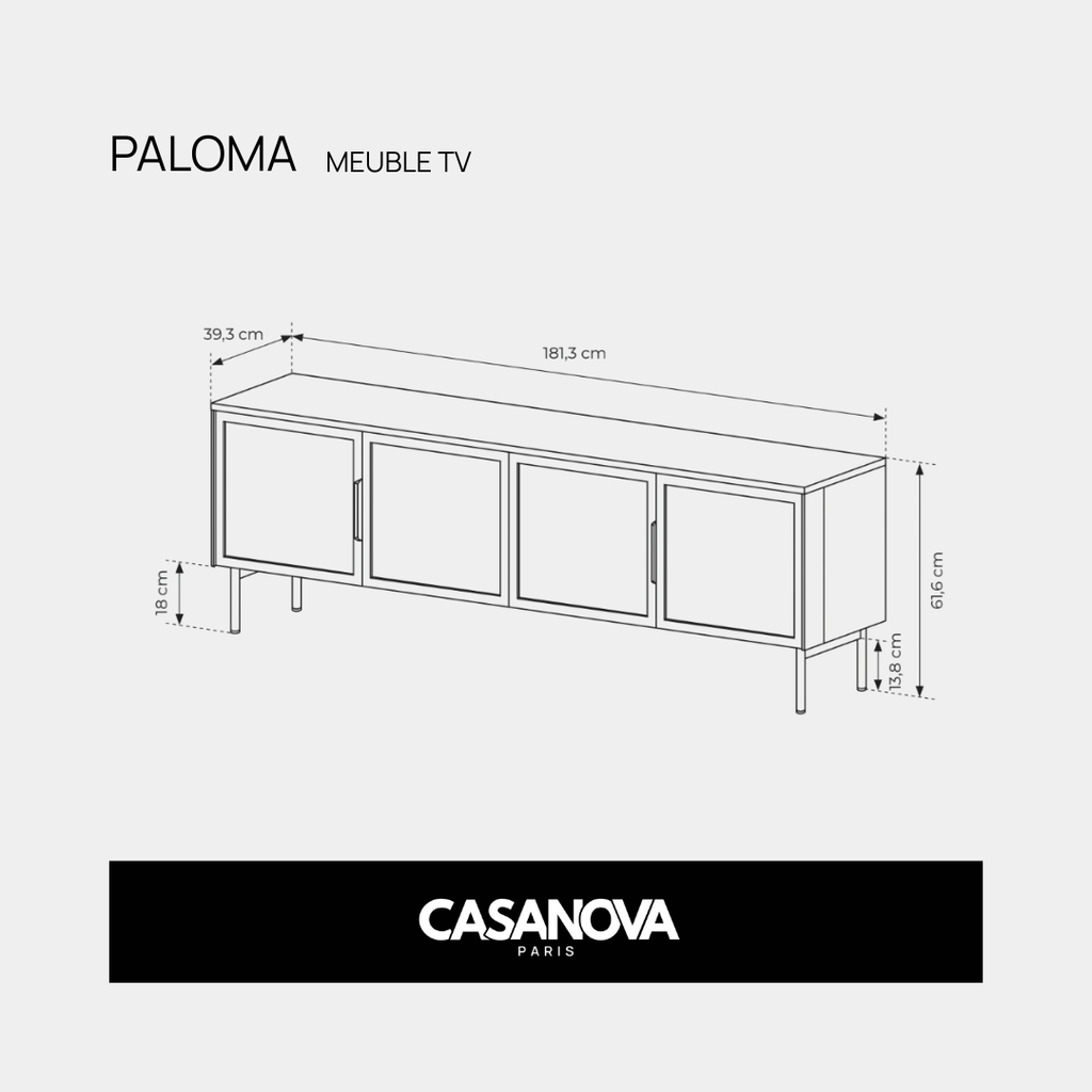 Paloma - Mueble de TV - Mueble de TV