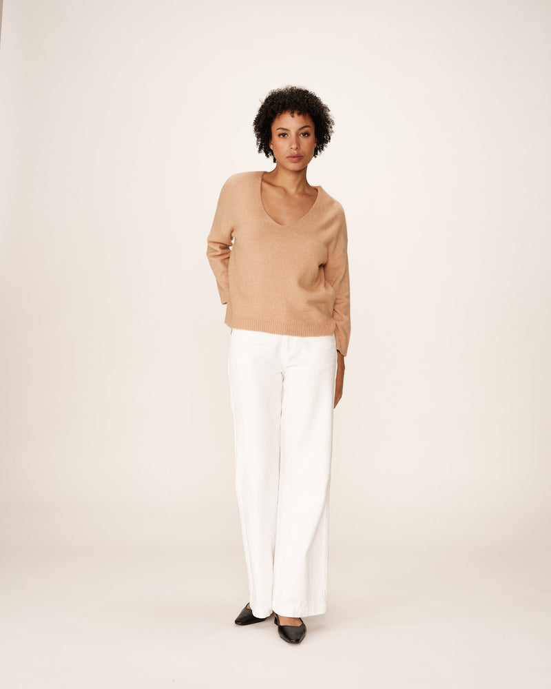 Pul 3/4 Sleeves Camel Paltrow
