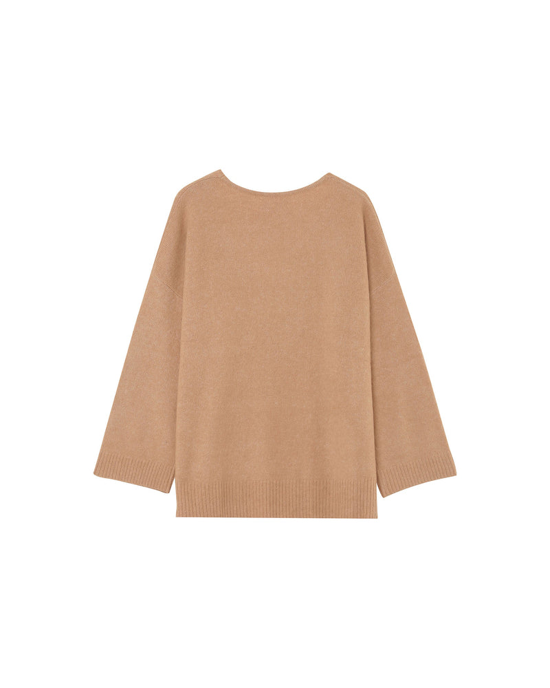 Pul 3/4 Sleeves Camel Paltrow