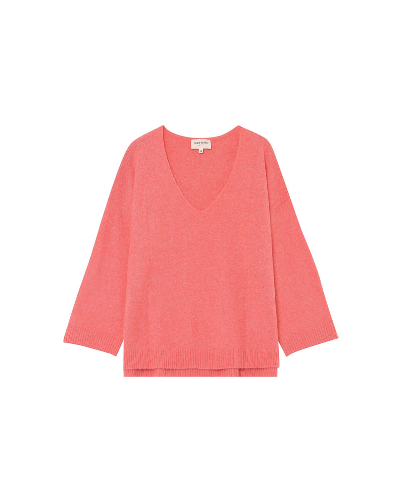 Paltrow Sweater - Coral