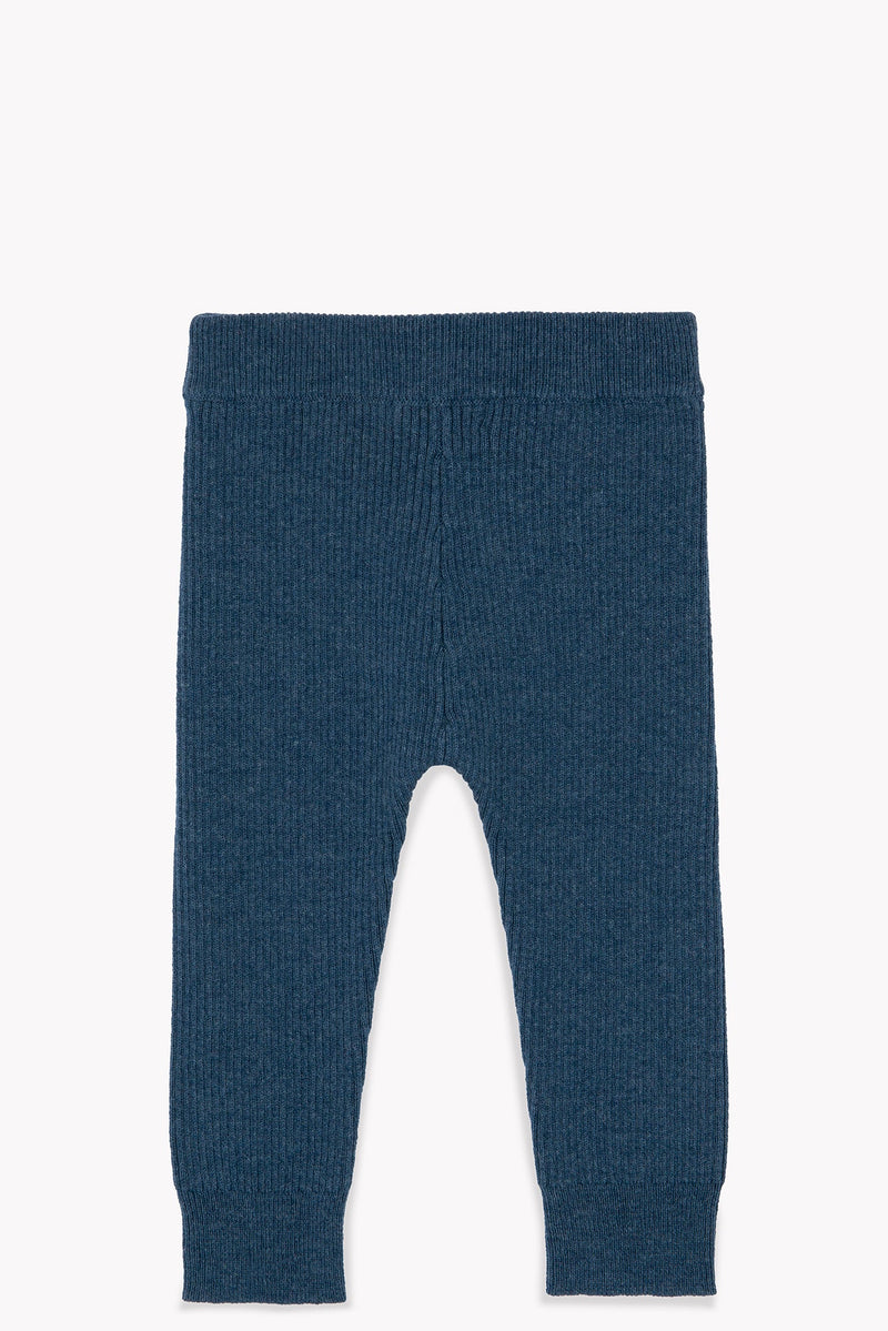 Legging - Bleu Bébé En Maille