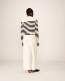 Cardigan Pam - Rayures Ecru